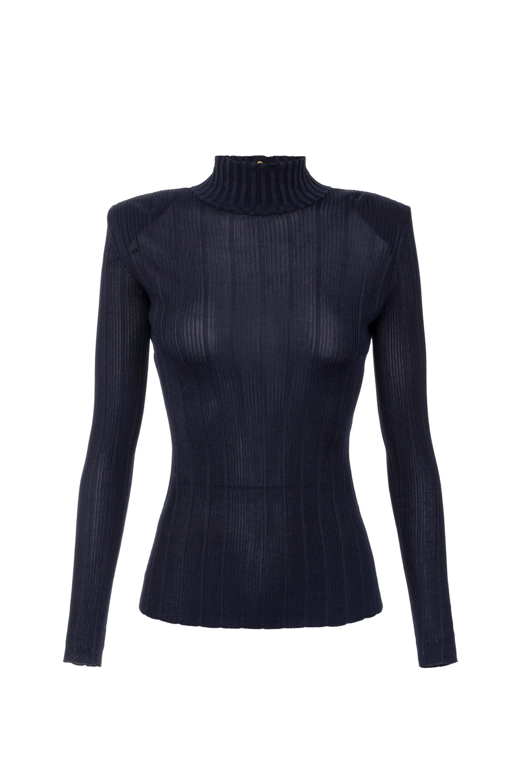 Viscose top with logo details