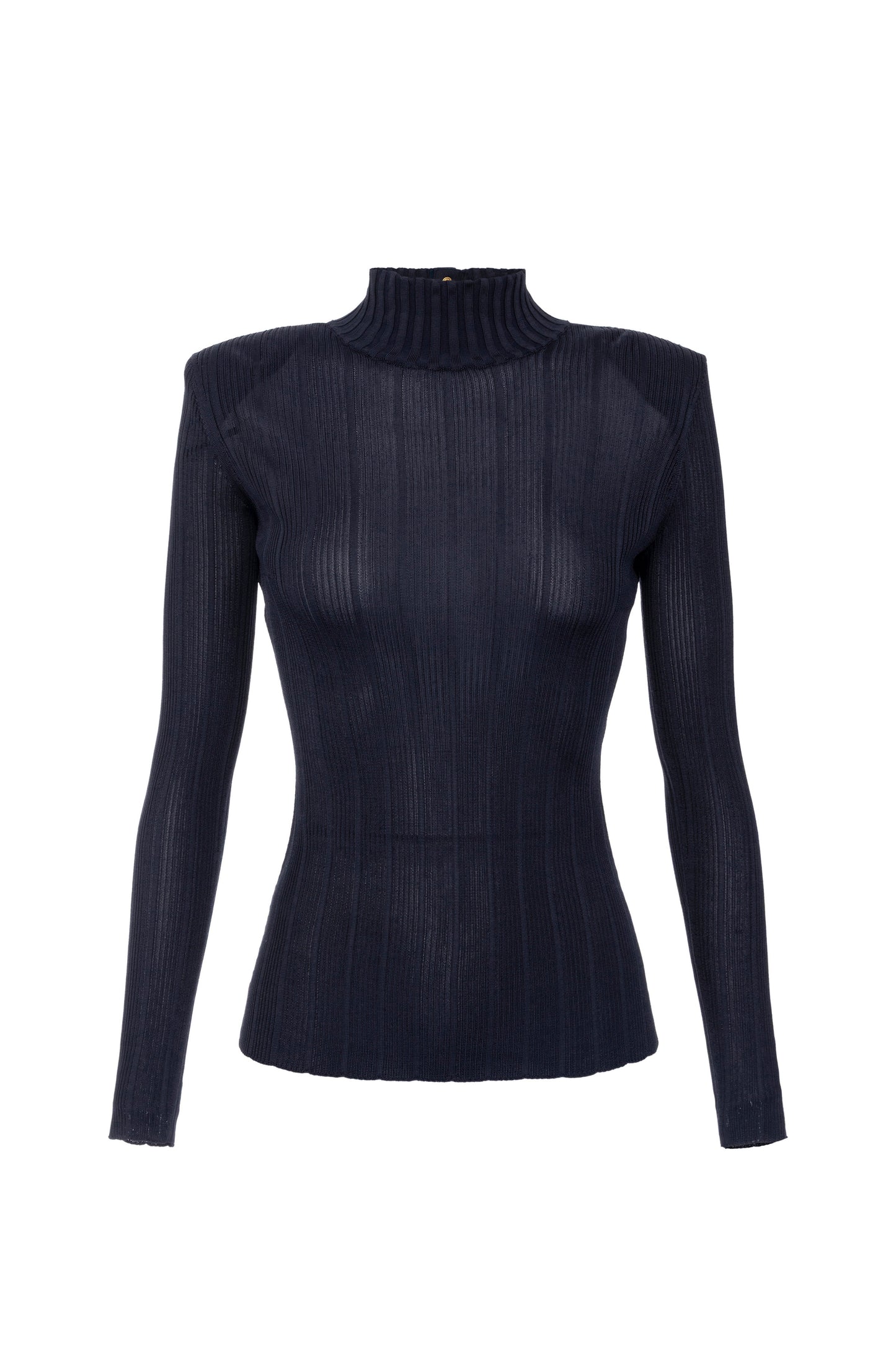 Viscose top with logo details