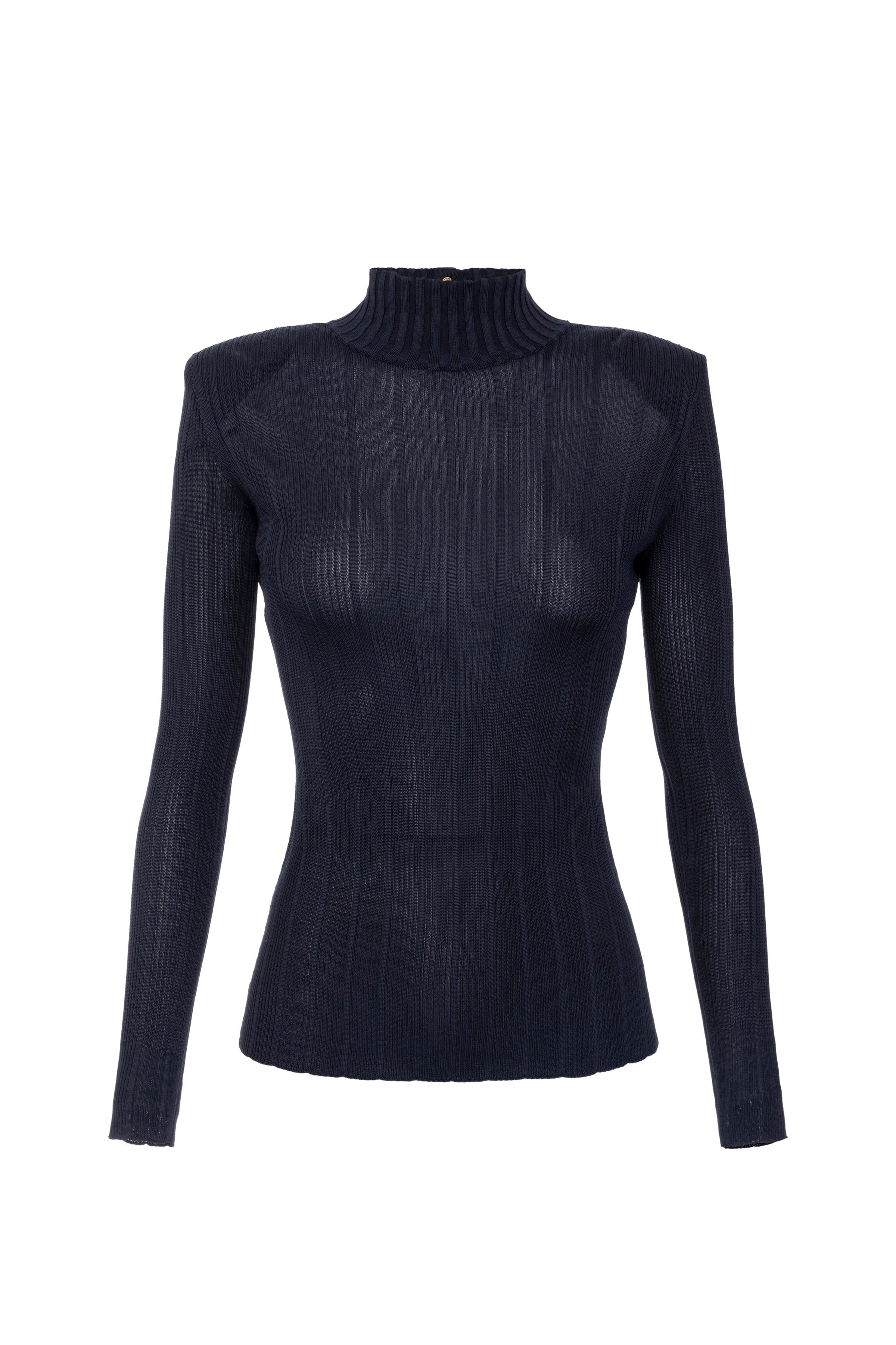 Viscose top with logo details