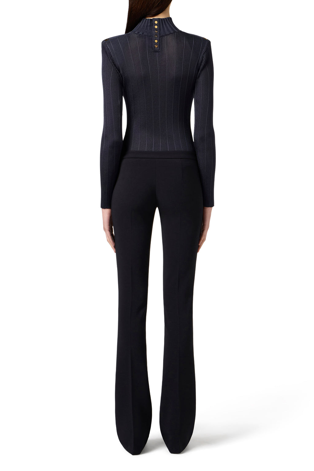 Viscose top with logo details