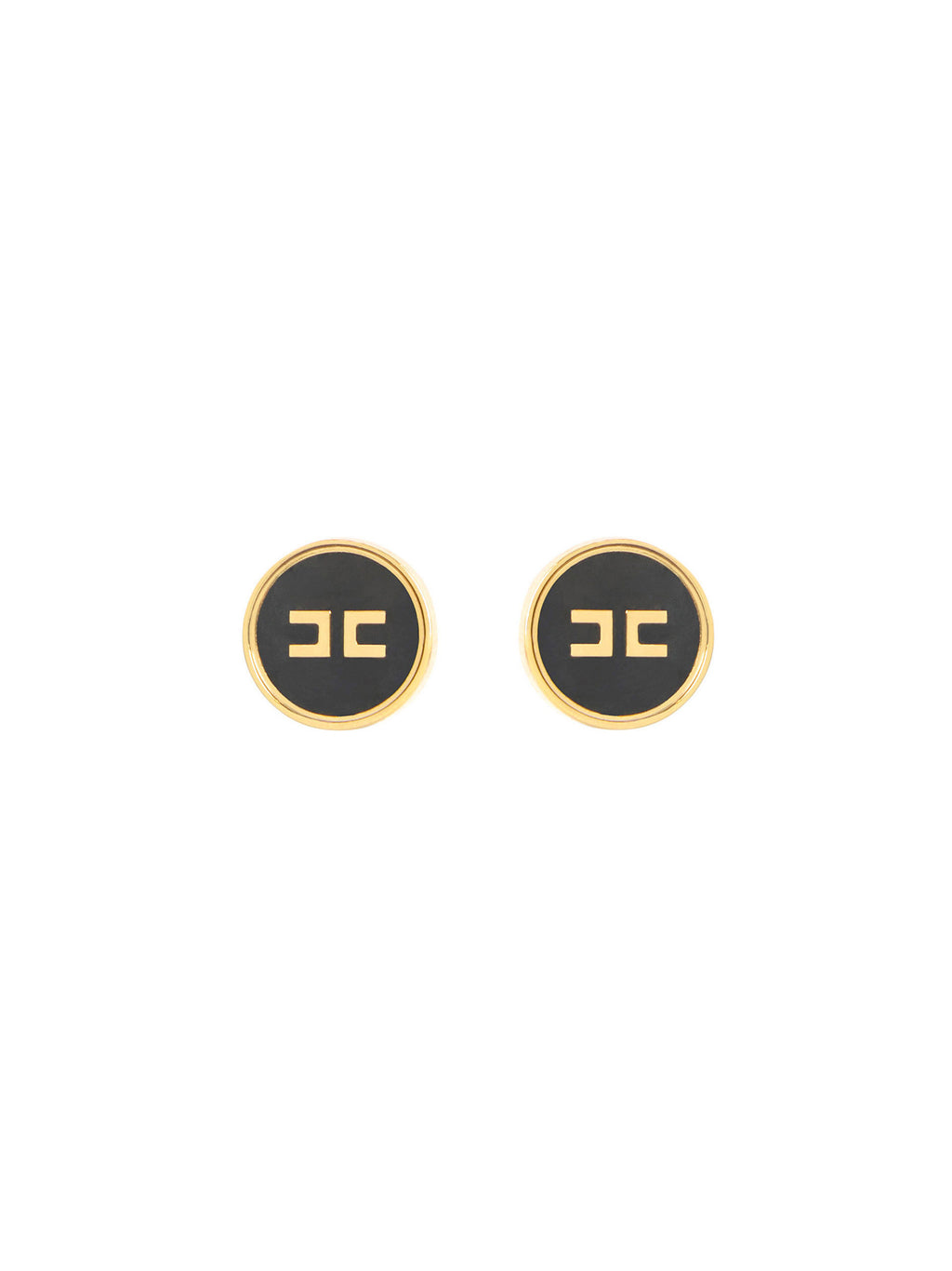 Earrings with logo
