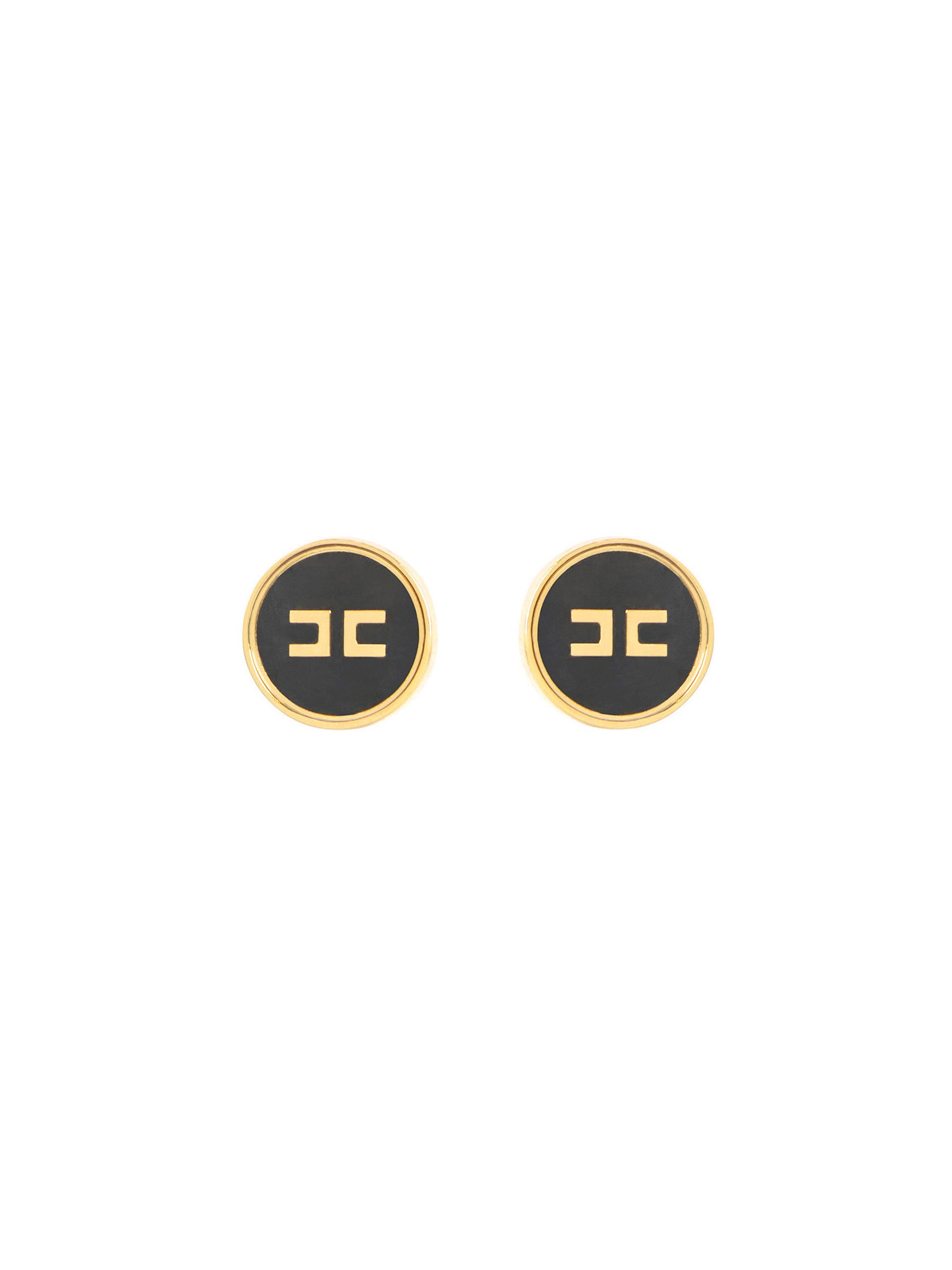 Earrings with logo