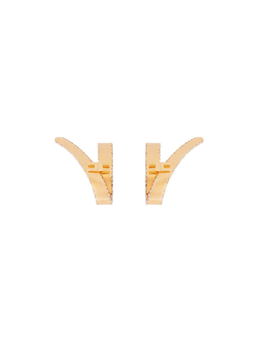 Earcuffs with logo detail