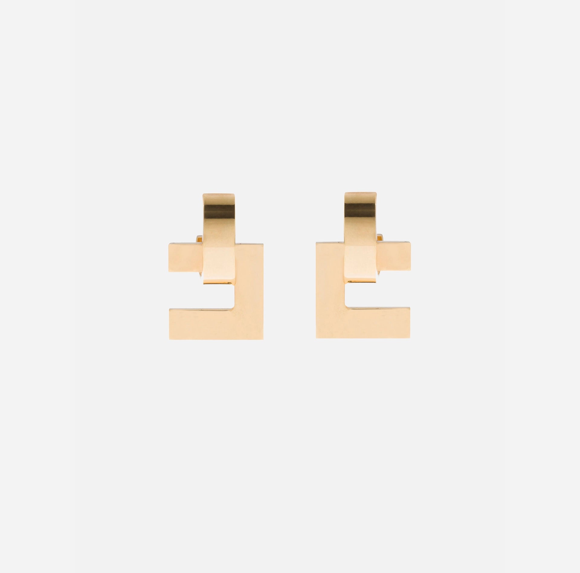 Geometric Logo Earring