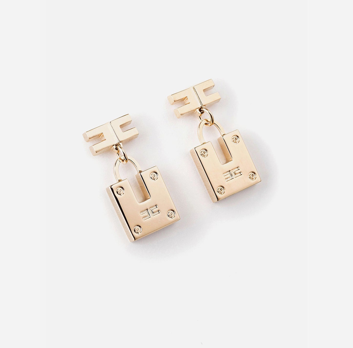 Earrings With Padlock