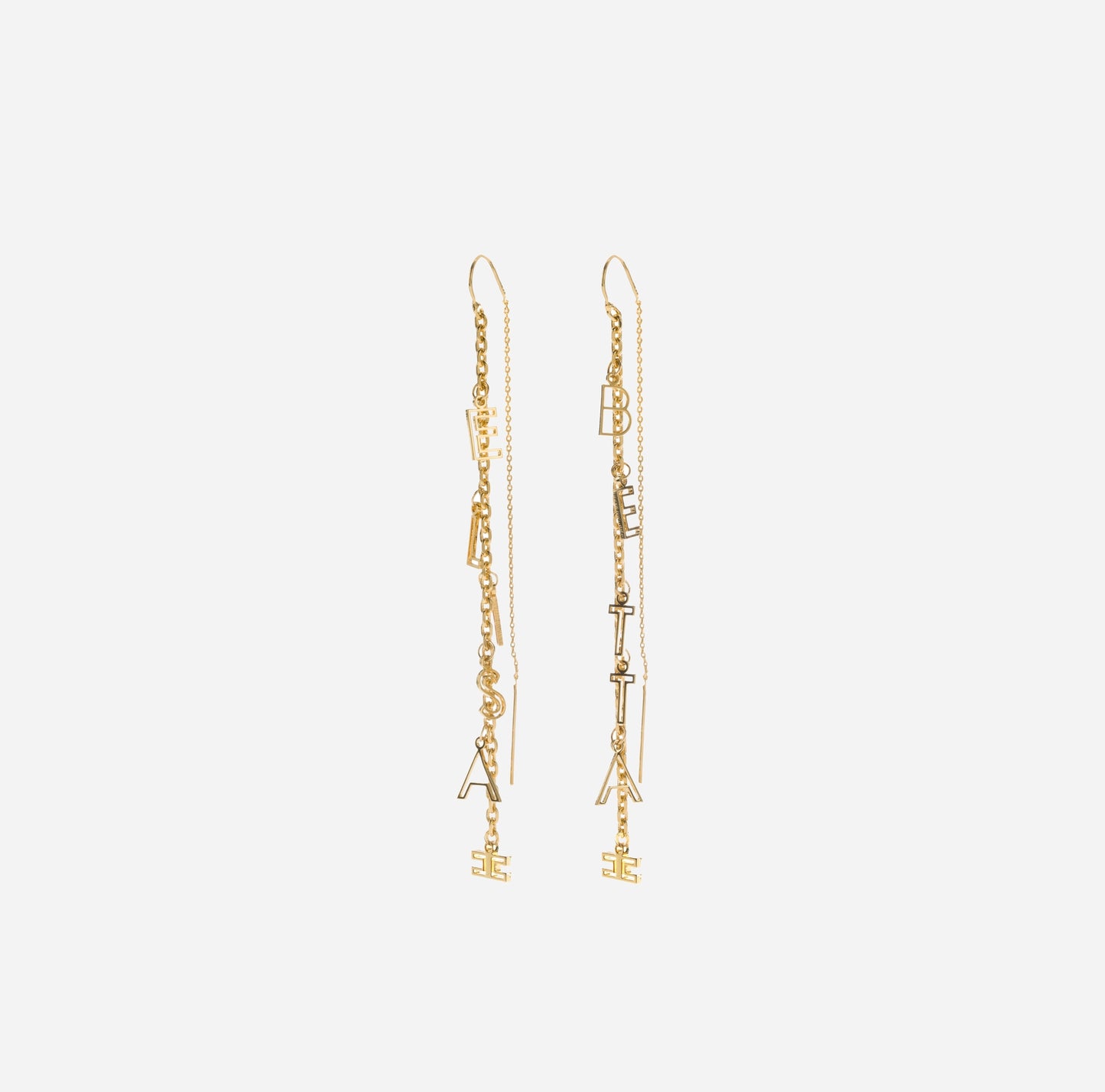 Earring Written Elisabetta