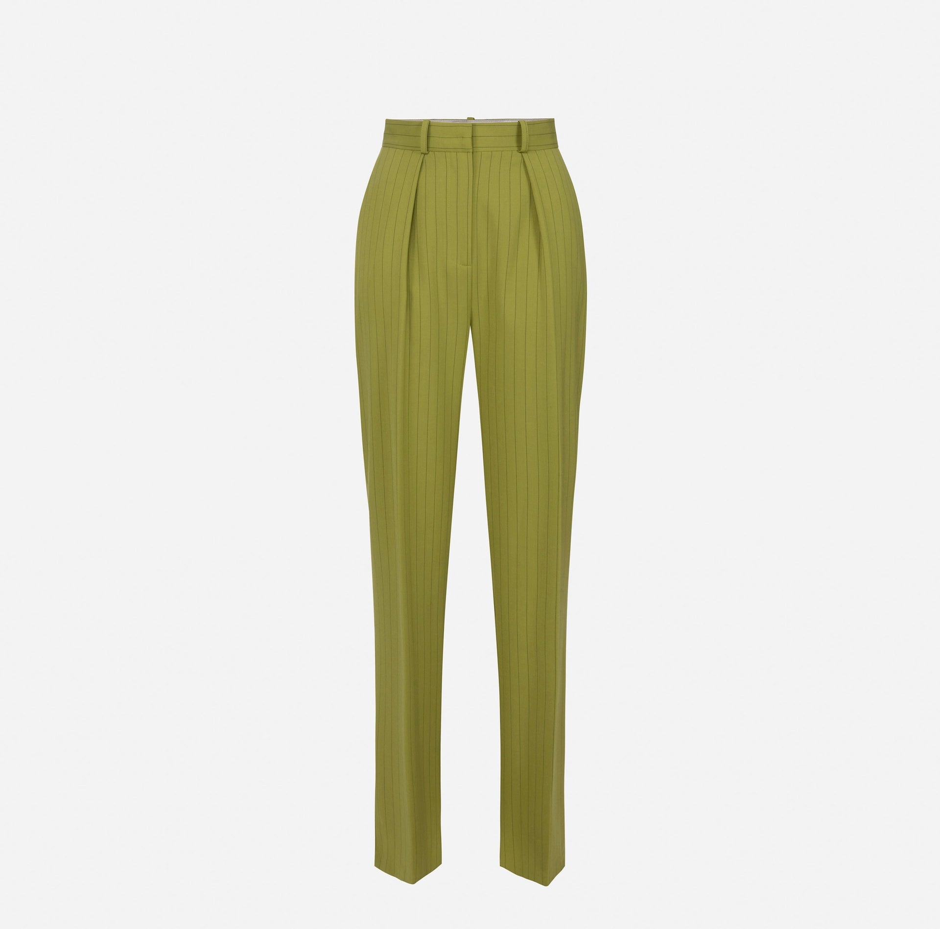 Cool wool pinstriped straight trousers | LAST PIECE: 40