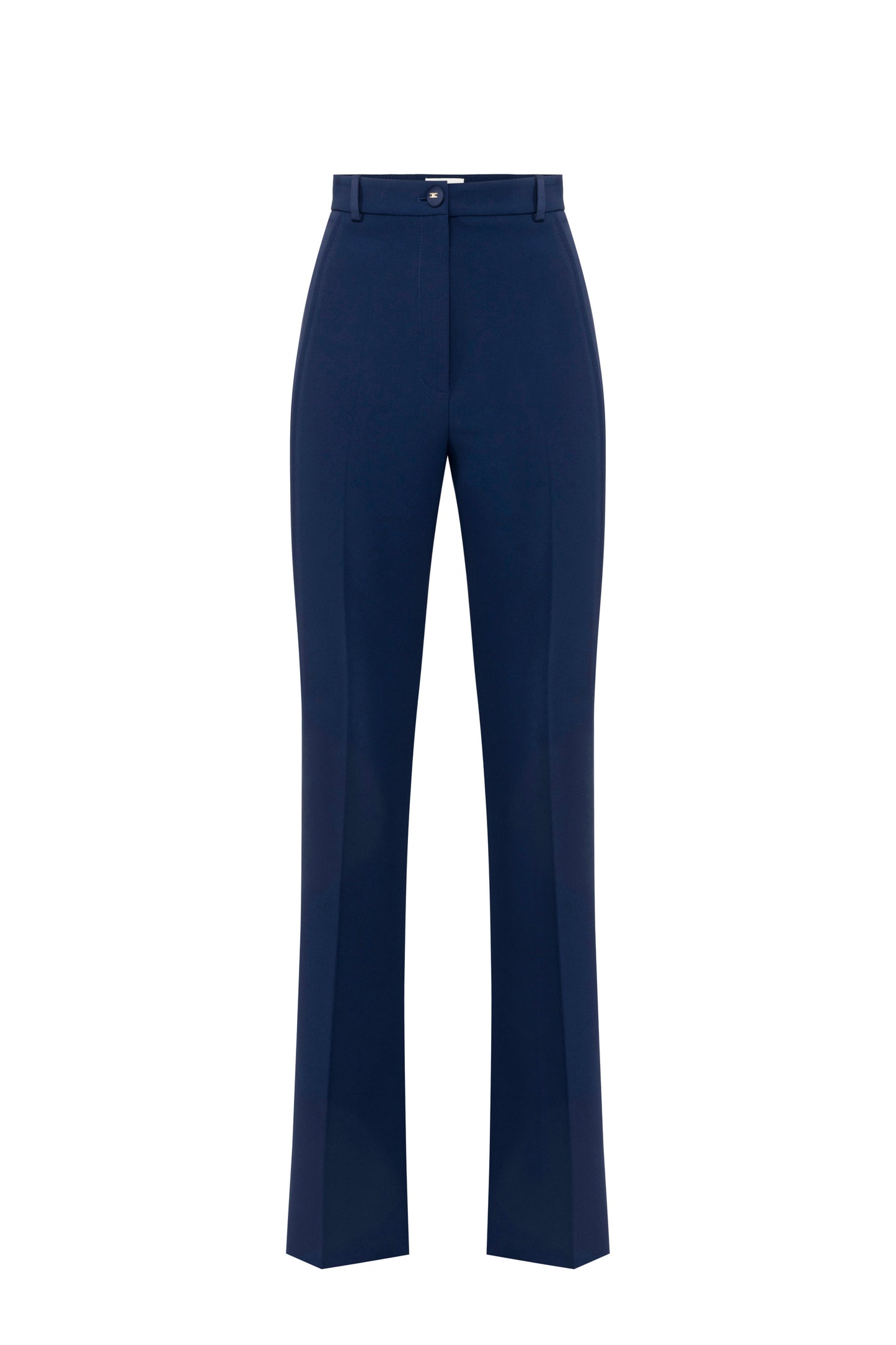 Crêpe tuxedo trousers with satin bands