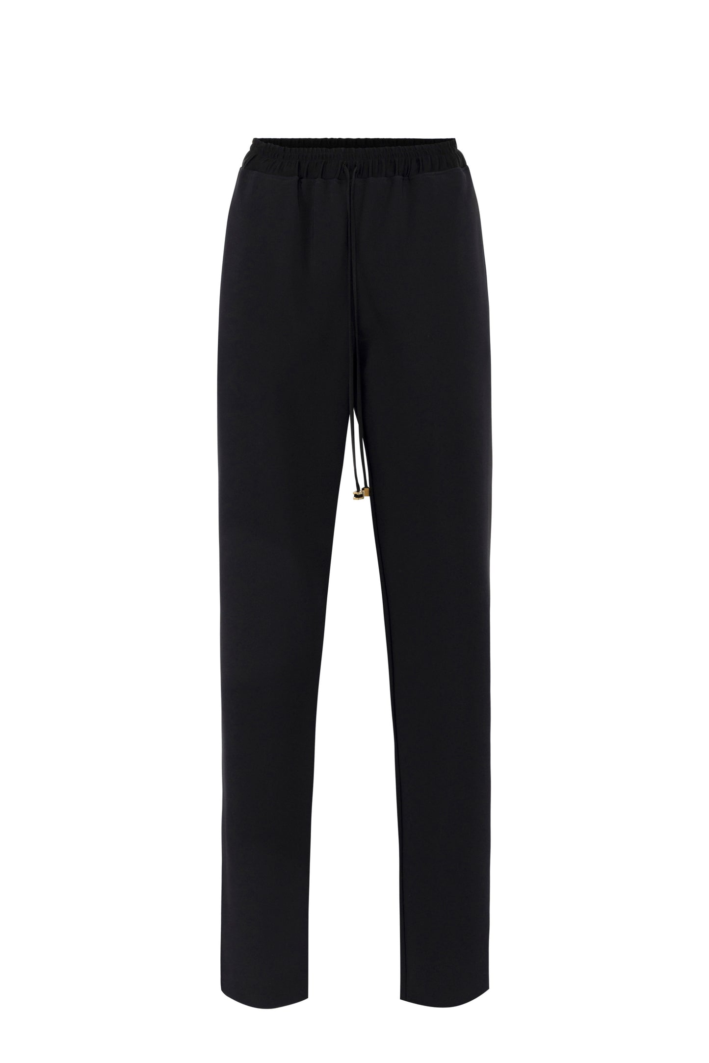 Crêpe tuxedo trousers with satin bands