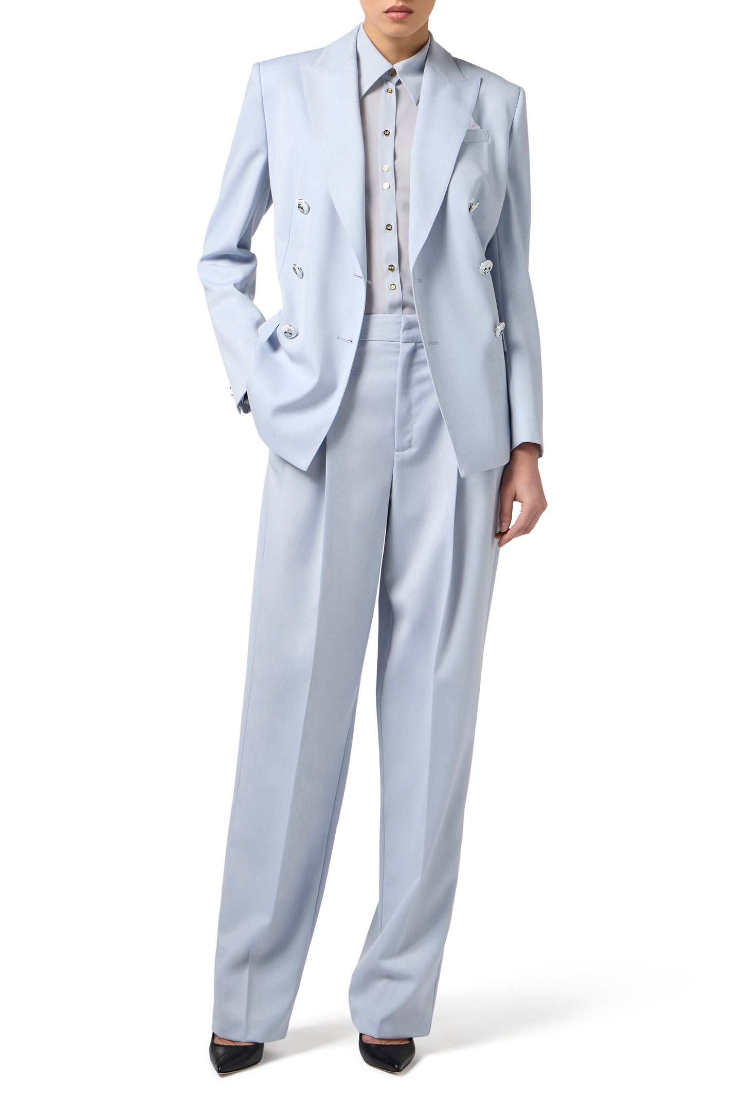 Cool wool trousers
