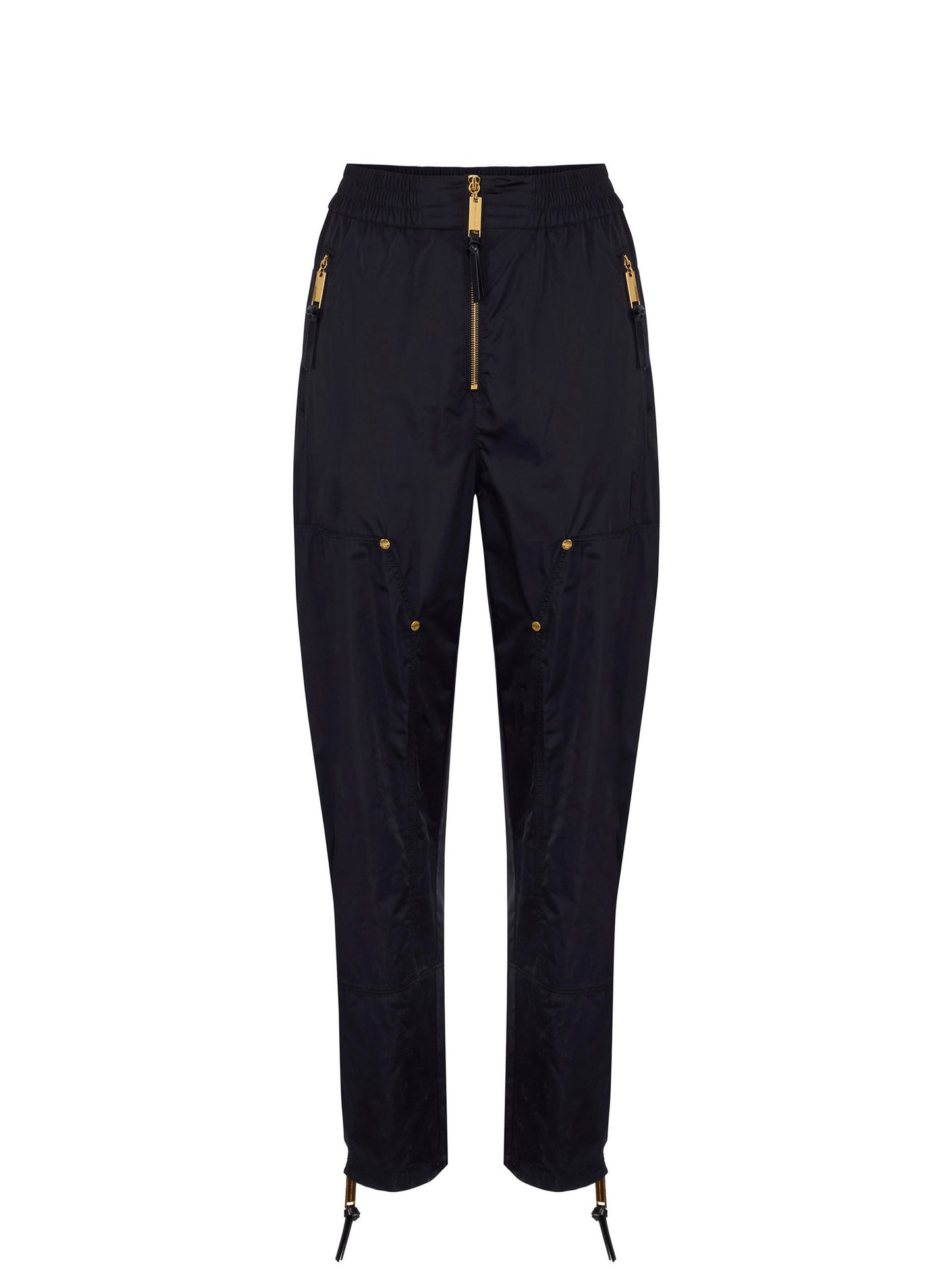 Trousers in voile fabric