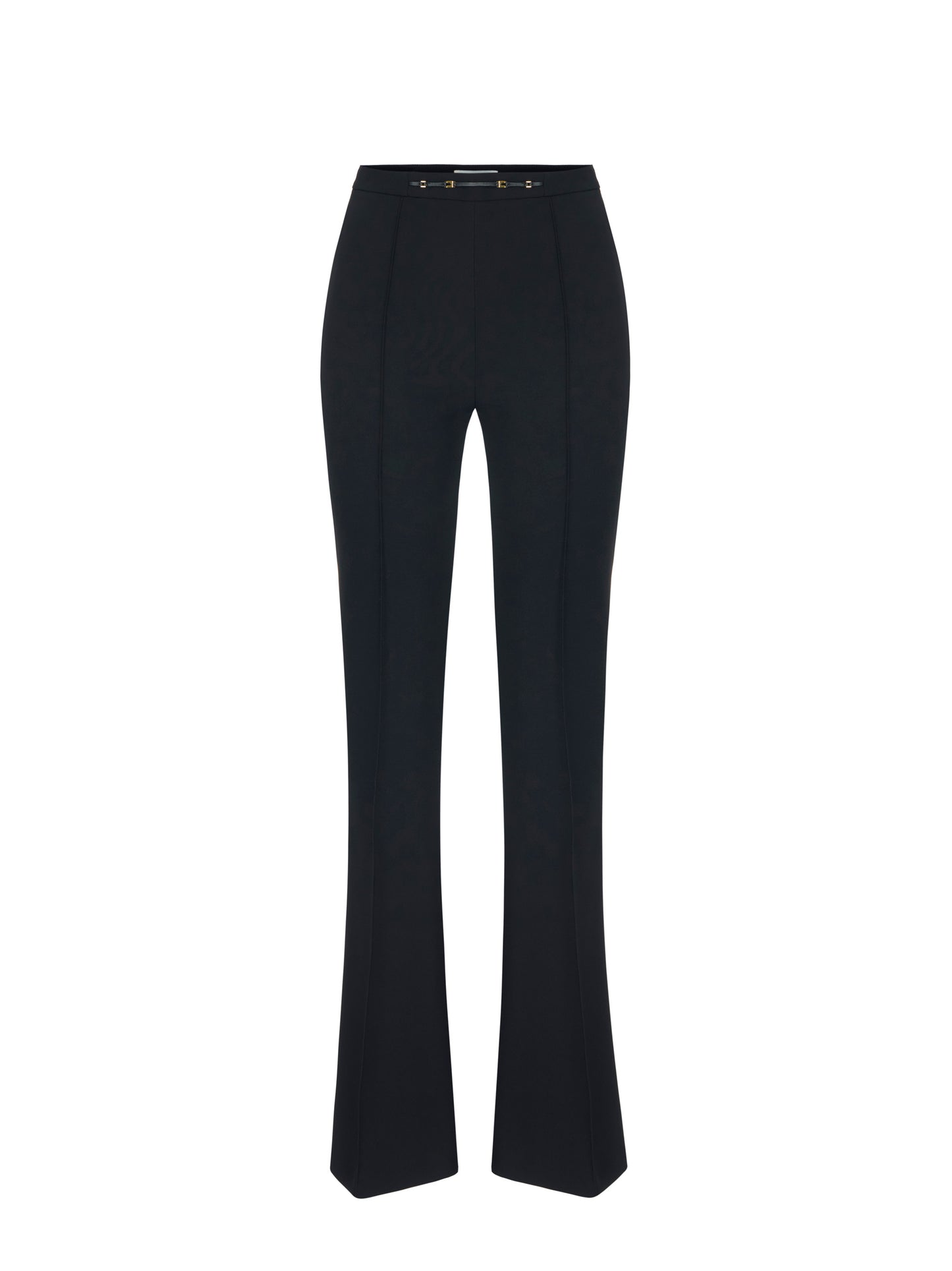 Trousers in double layer strech crepe