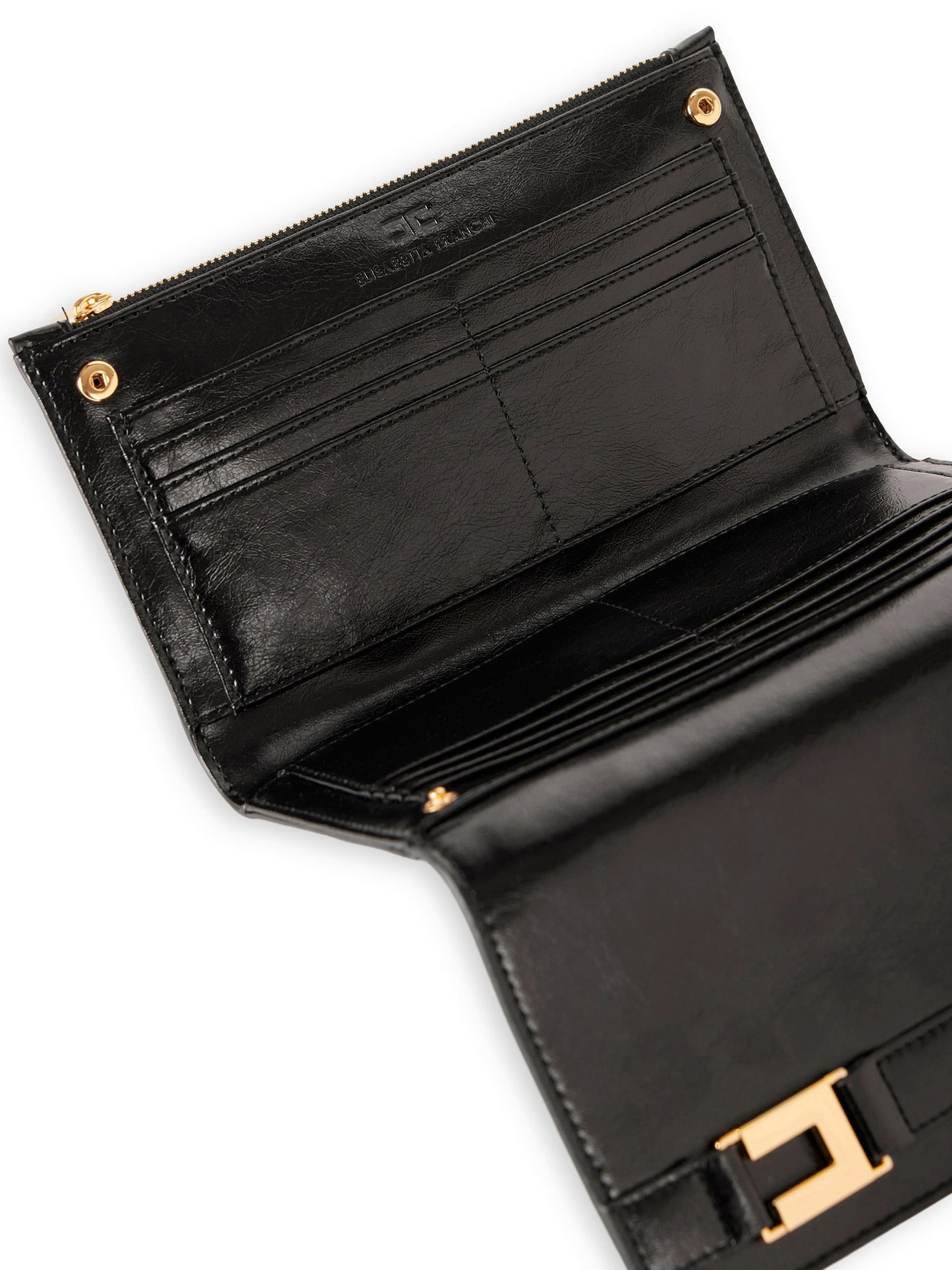 Wallet with logo details