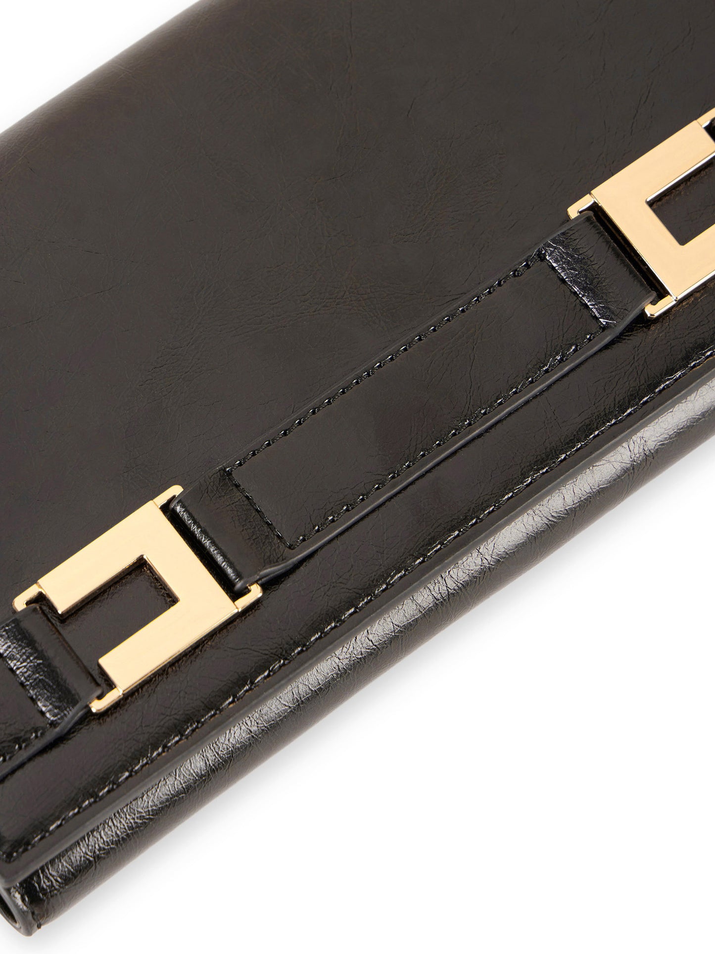 Wallet with logo details