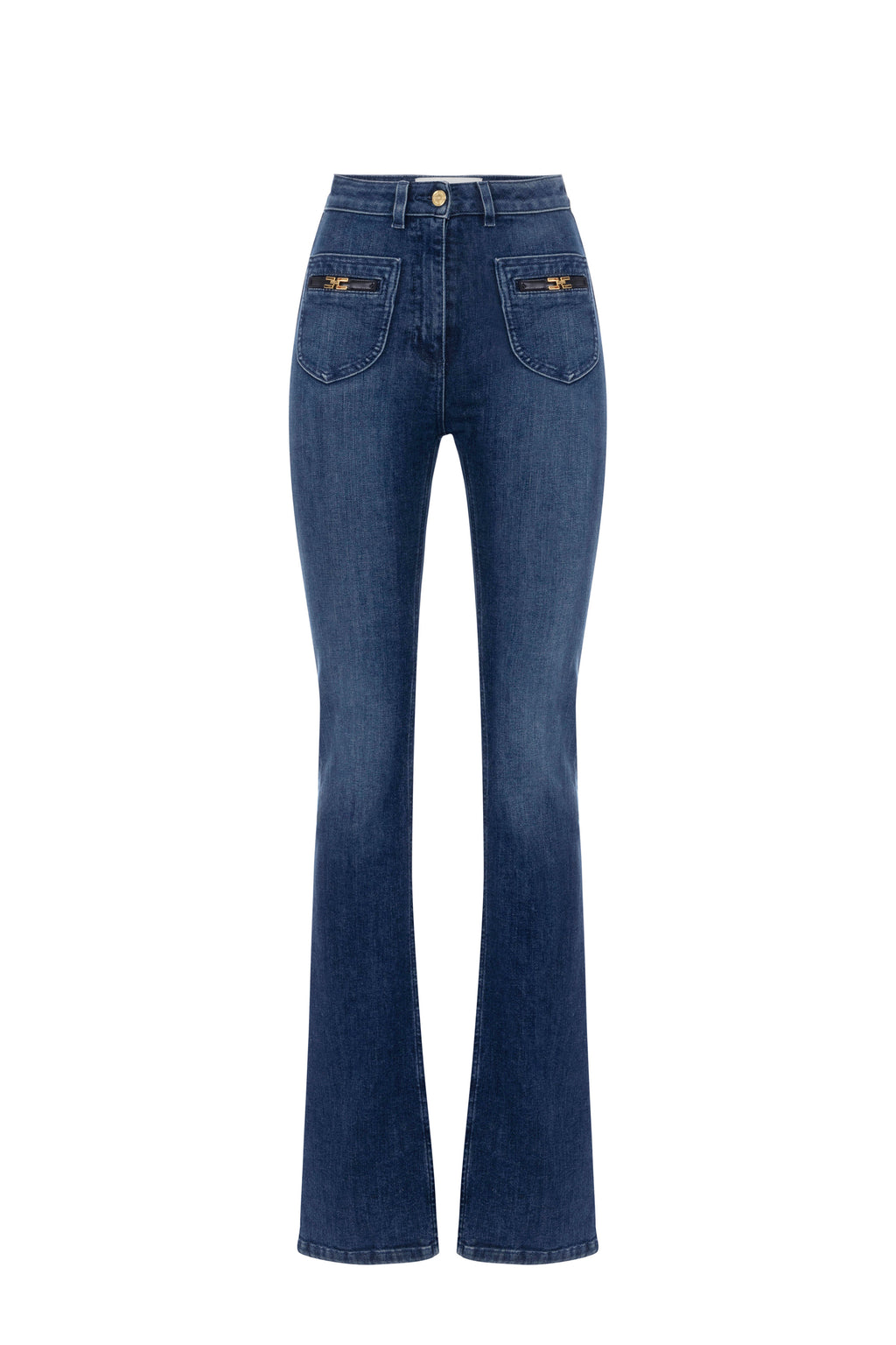 Jeans with jewel logo