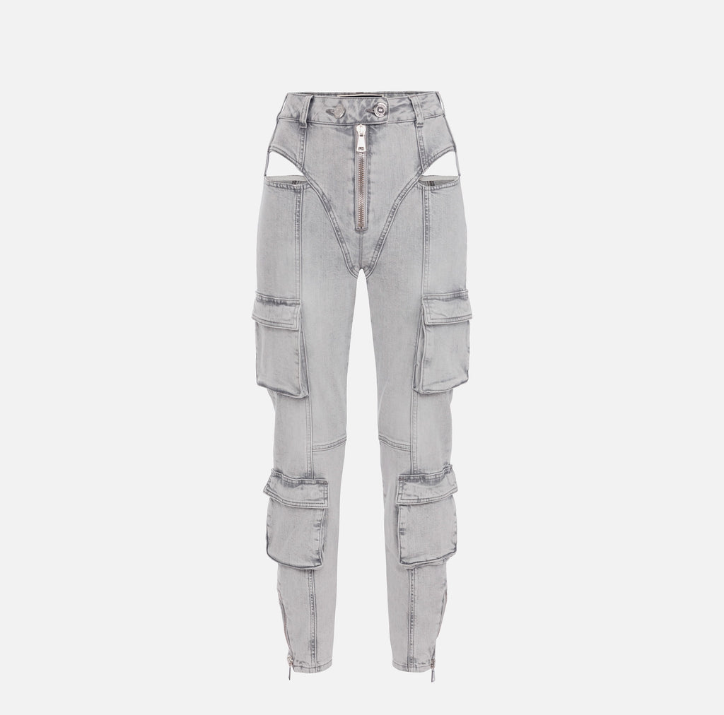 Skinny jeans with cut-out | LAST PIECE: 26