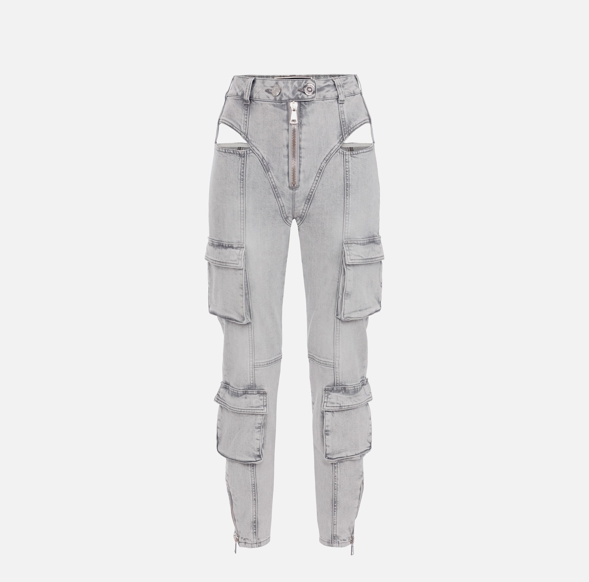 Skinny jeans with cut-out | LAST PIECE: 26