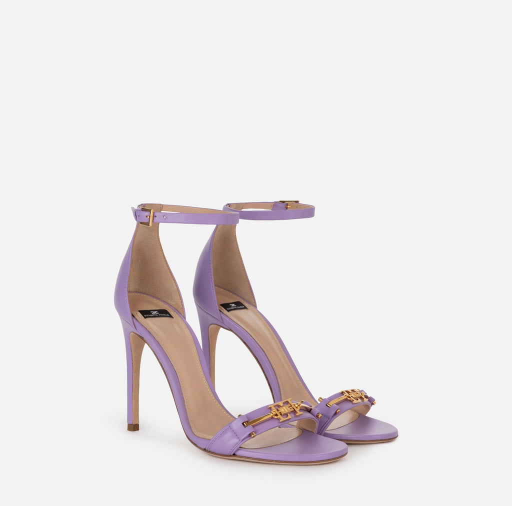 Leather sandals with horsebit | LAST PIECE: 39