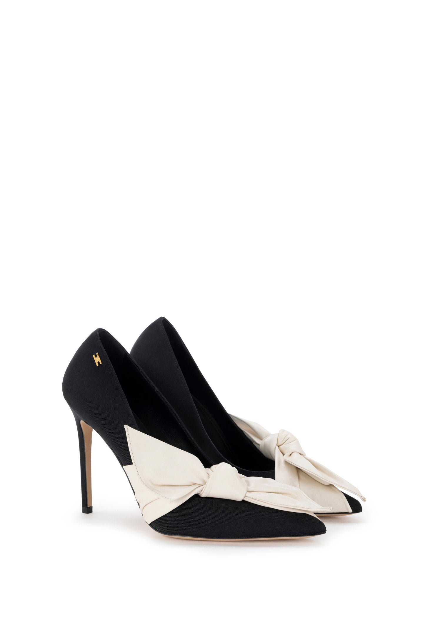 Grosgrain pumps with maxi bow