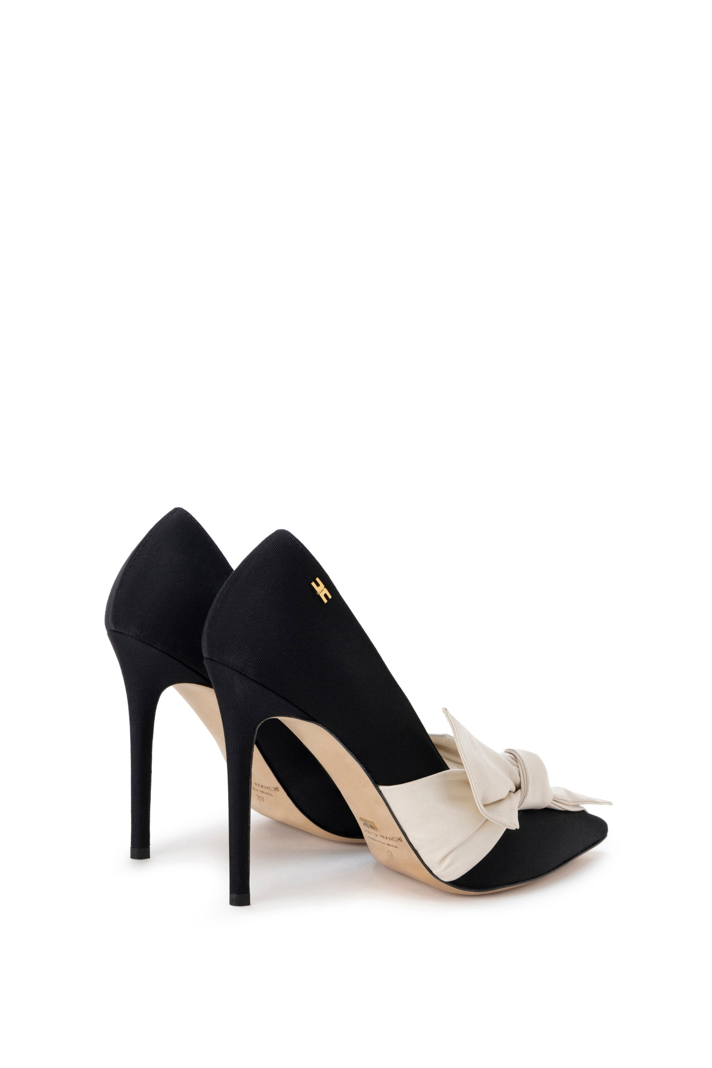 Grosgrain pumps with maxi bow