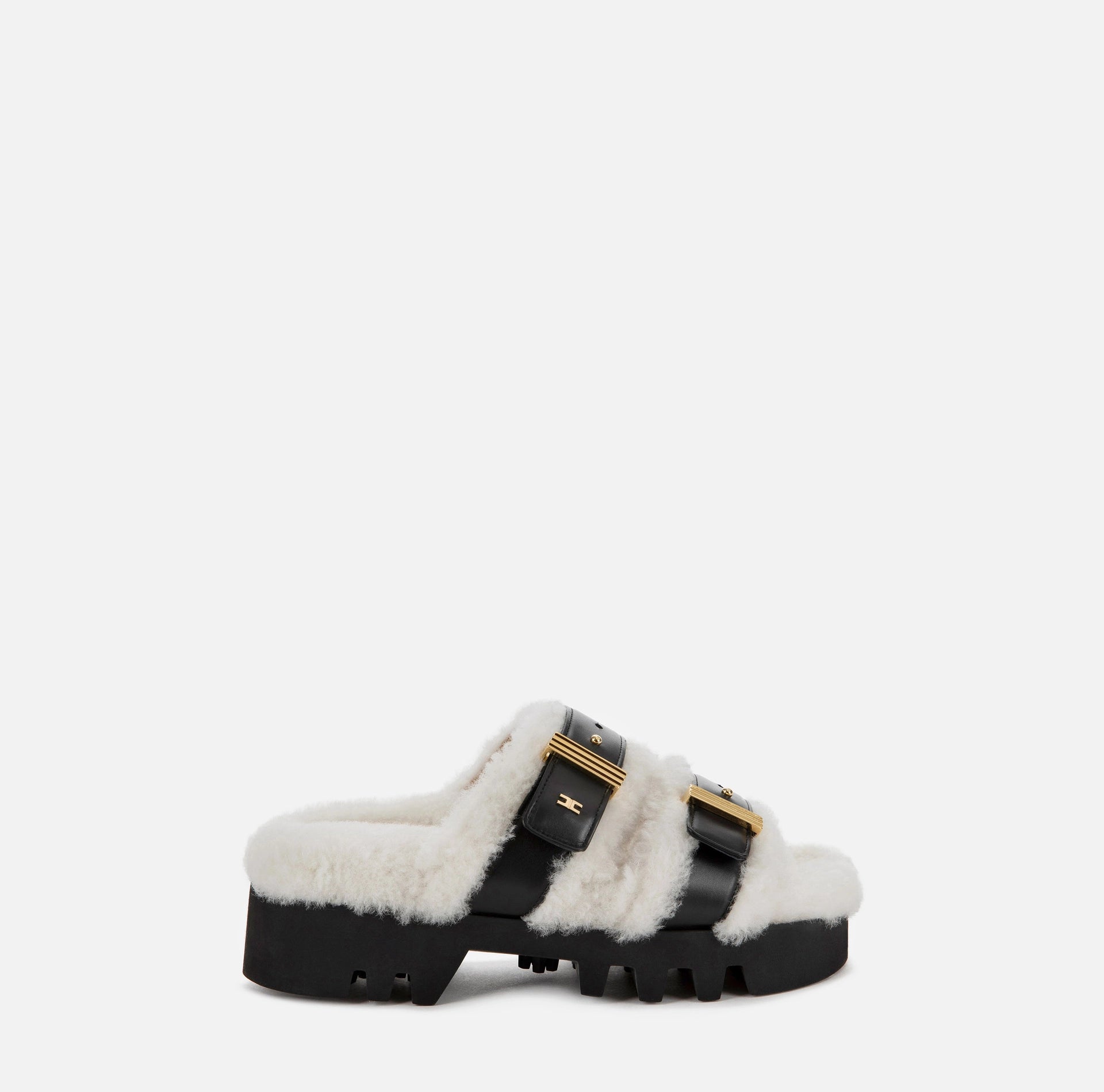 Slider sandal with maxi lug sole | LAST PIECE: 38