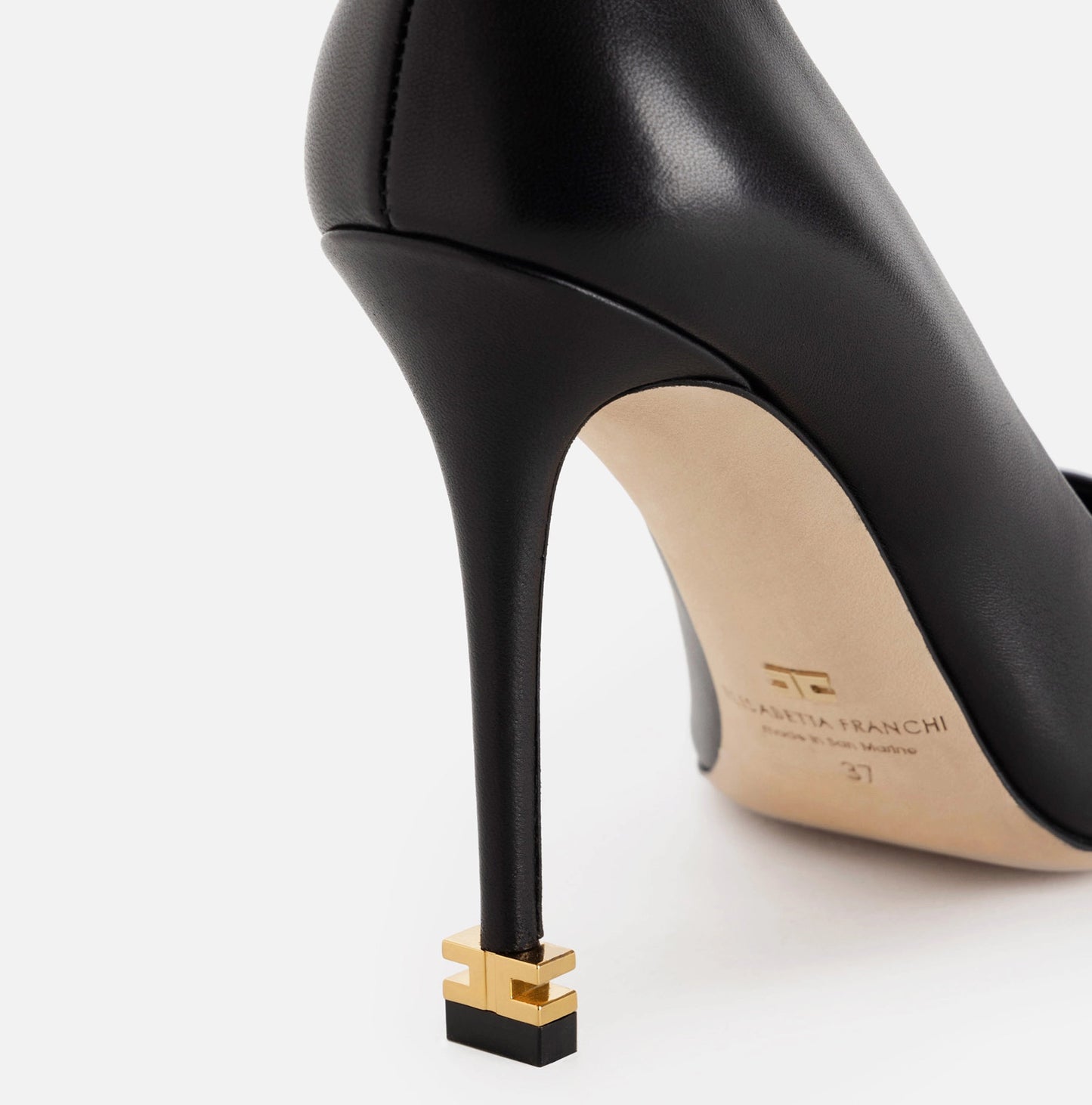 Nappa leather pumps with toecap Étoile