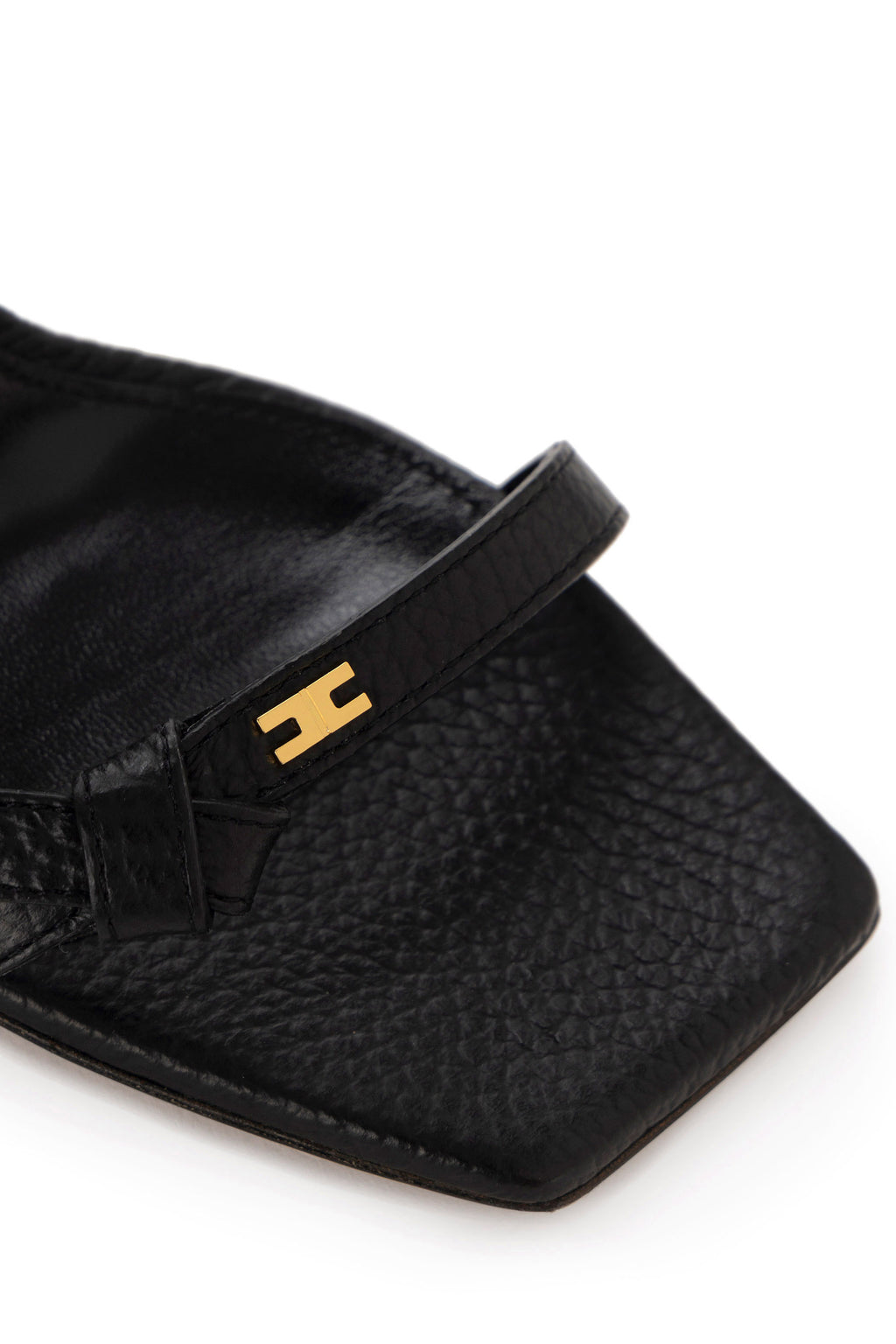 Tumbled leather sandals | LAST PIECE: 39