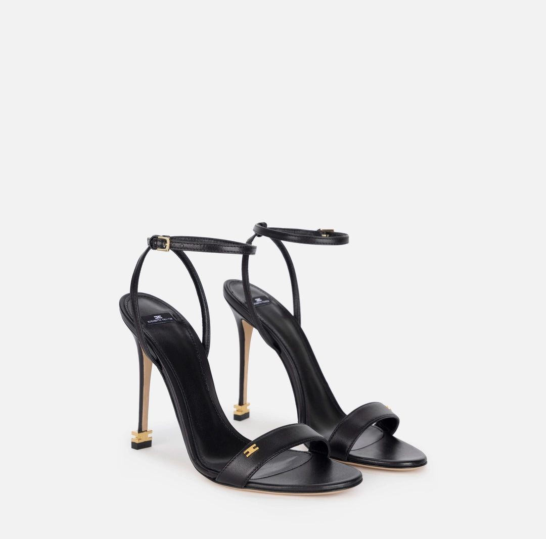 Étoile Nappa leather sandals with ankle strap