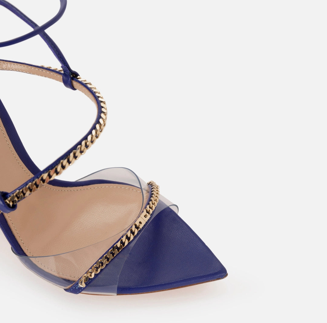 Leather sandals with groumette | LAST PIECE: 39