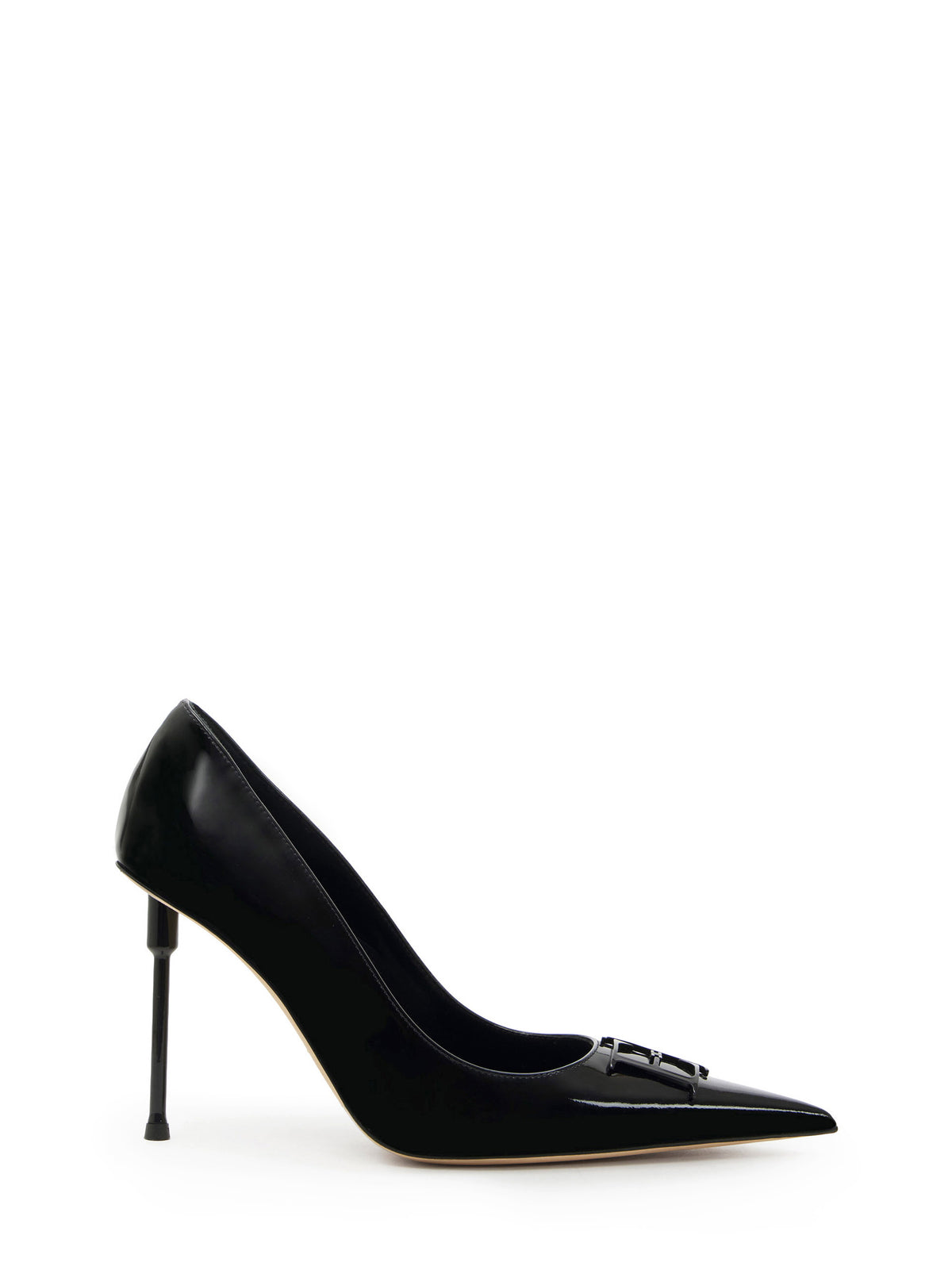 Patent leather pumps