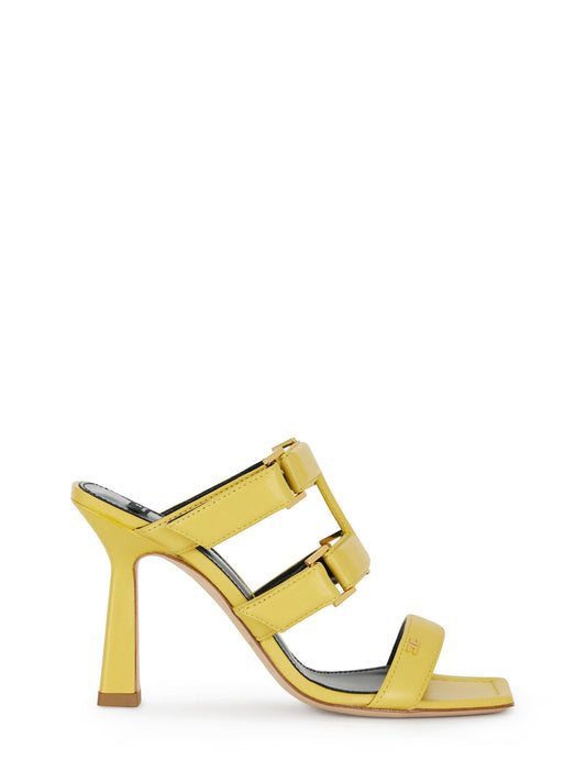 Nappa leather sandals