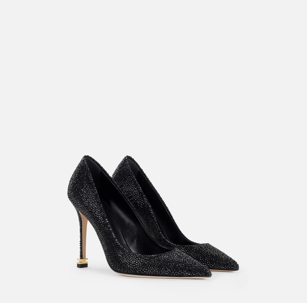 Strass pumps with logo Étoile