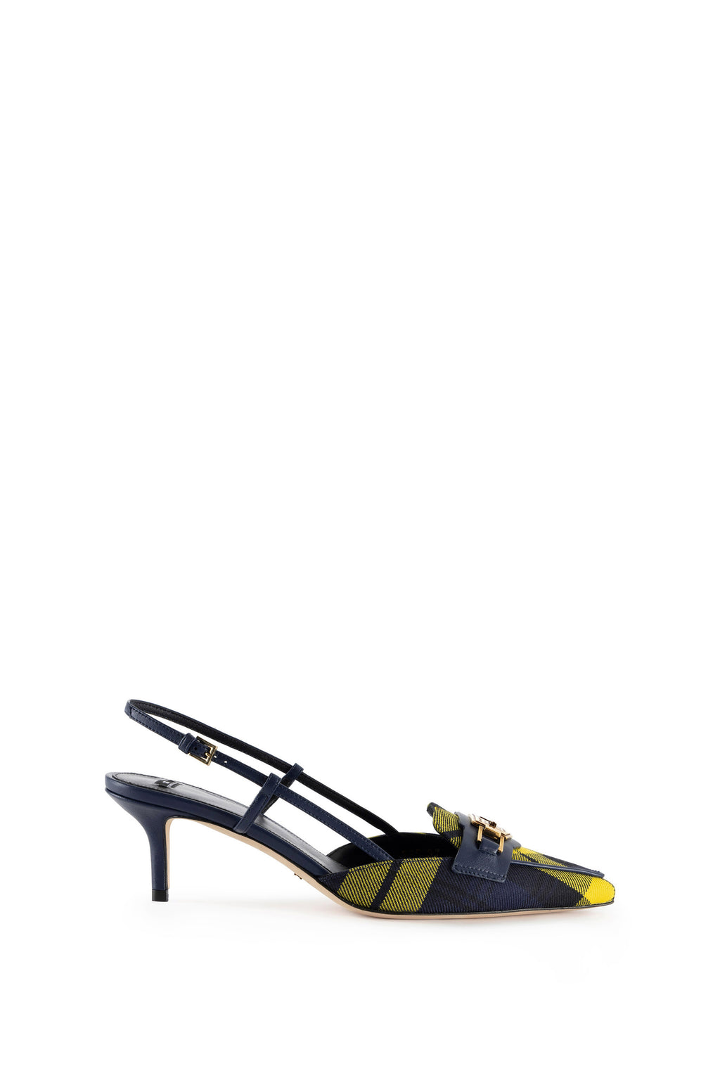 Tartan slingback shoes | LAST PIECE: 36/37
