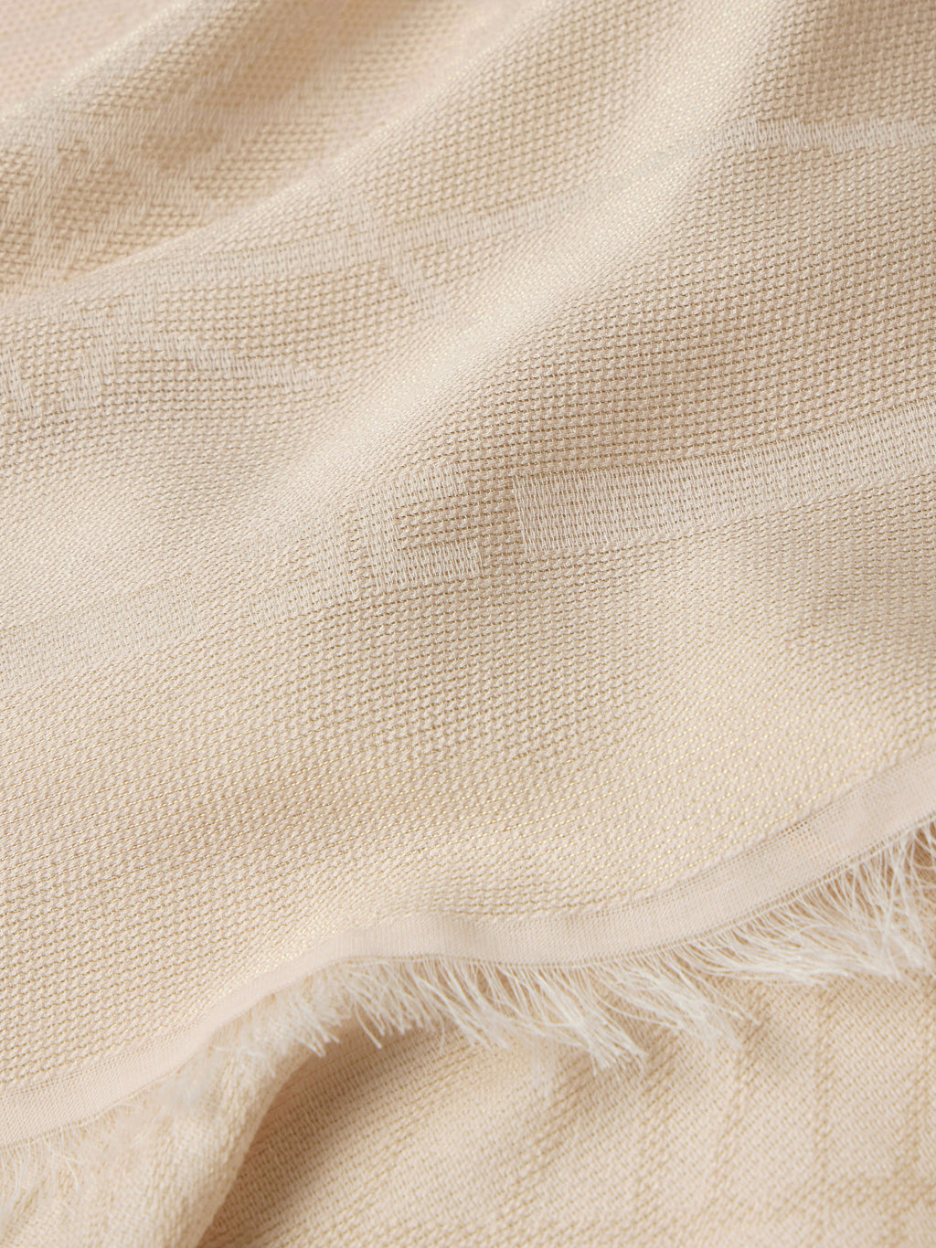 Foulard scarf with lurex