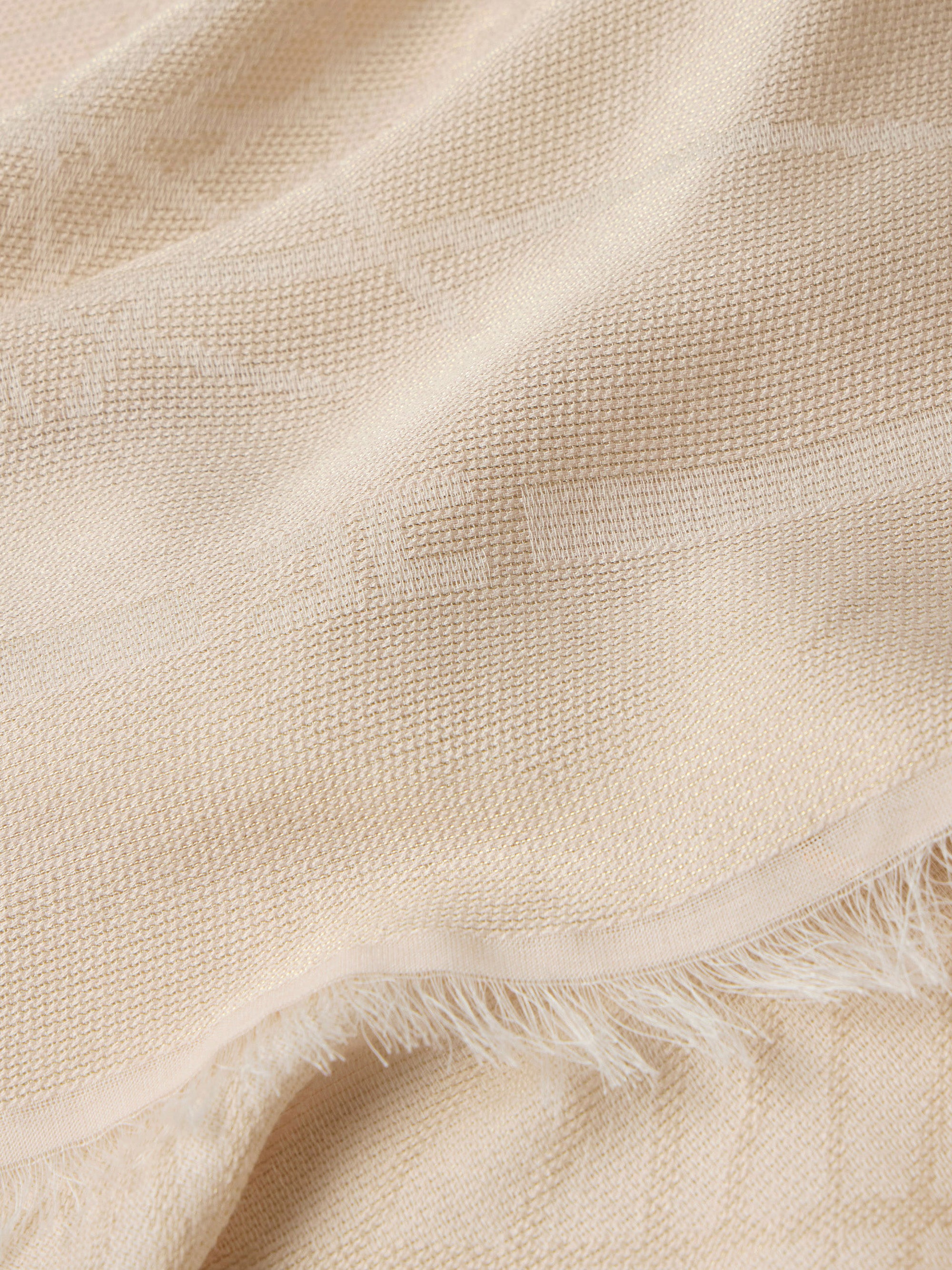 Foulard scarf with lurex