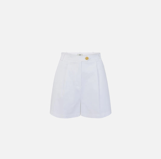 Gabardine shorts