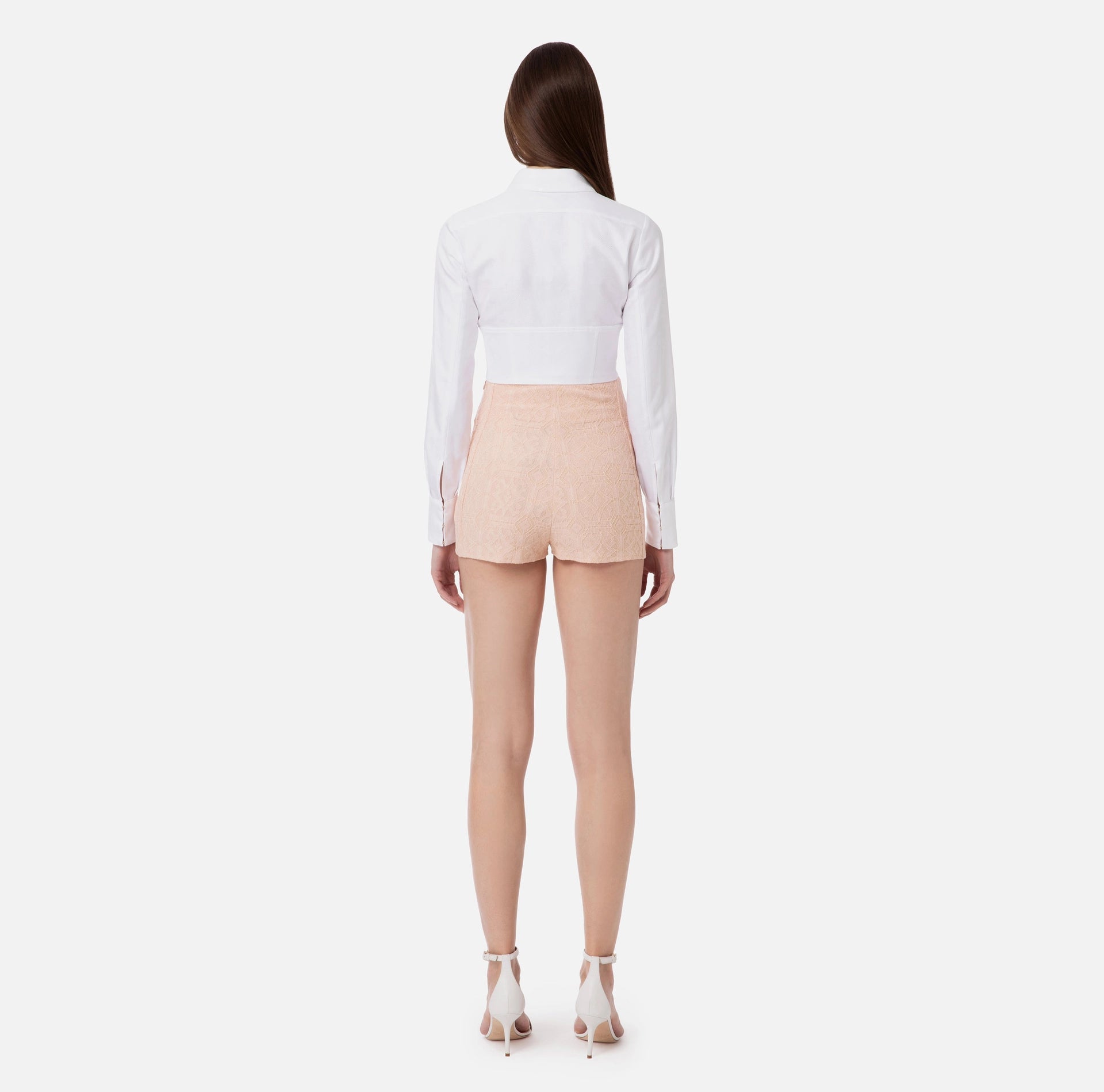 High-waisted lace culottes | LAST PIECE: 42