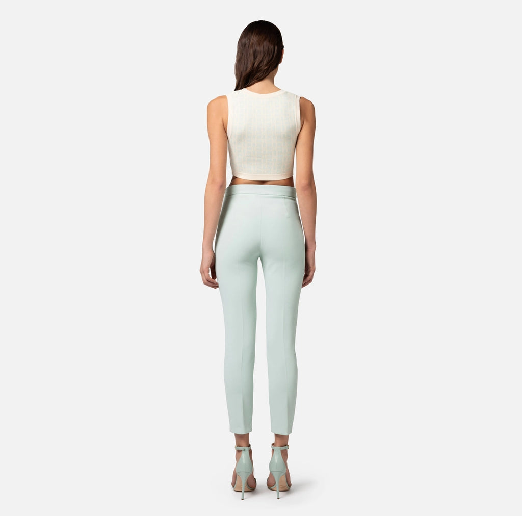 All-over jacquard logo top | LAST PIECE: 40