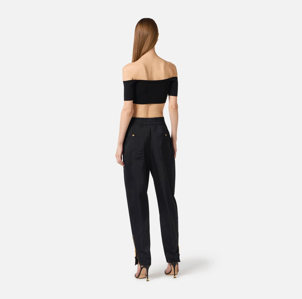 Top in knit fabric