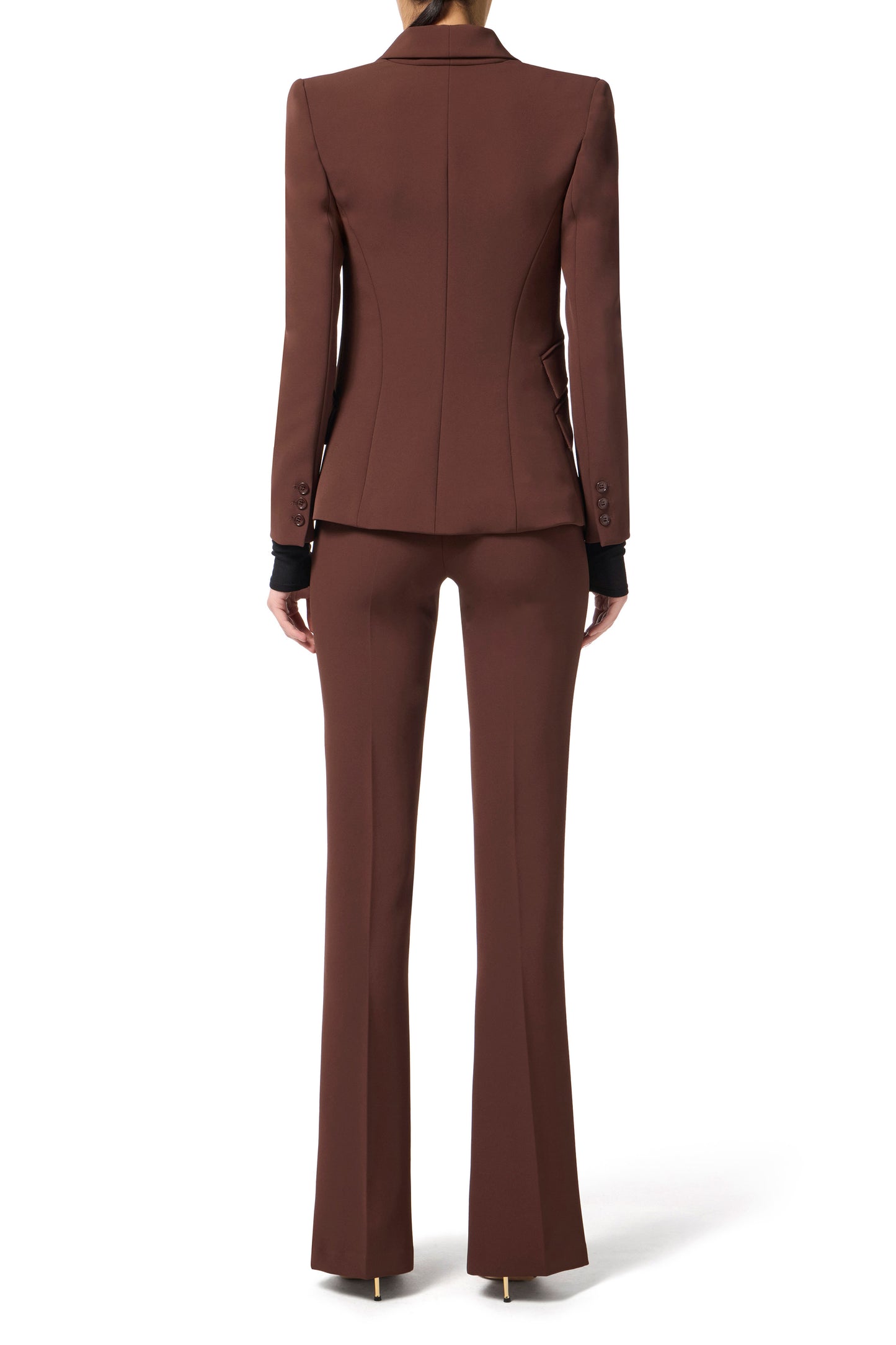 Women’s suit in crêpe fabric